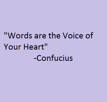 Speaking from My Heart